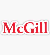 McGill Logo Sticker