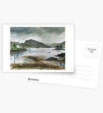Rainy day in Plockton Postcards