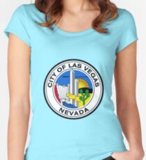 LAS VEGAS Women's Fitted Scoop T-Shirt