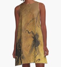 Schwimmen stromaufwärts oder stromabwärts? A-Linien Kleid