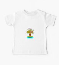 COLLECTABLE KIDS ART, POLLY DOLLOPS olive T-shirt bébé