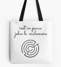 Rest In Peace- John B Mclemore (Maze) Tote Bag