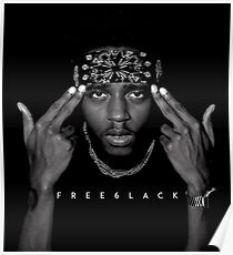 6lack number 2 Poster