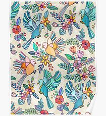 Whimsical Summer Flight Poster