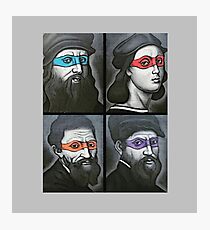 NINJA TURTLES RENAISSANCE Photographic Print