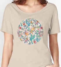 Whimsical Summer Flight Women's Relaxed Fit T-Shirt