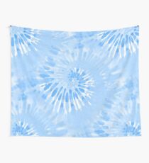 Tie Dye Blue hippy Wall Tapestry
