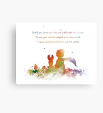 Little Prince Fox Metal Print