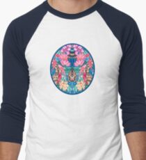 Koi-Teich Baseballshirt mit 3/4-Arm