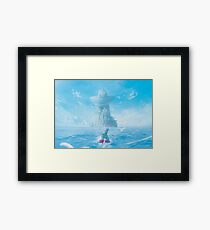 Fresh Air by the Sea Framed Print
