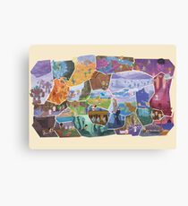 FFVI Fresco Part1 Canvas Print