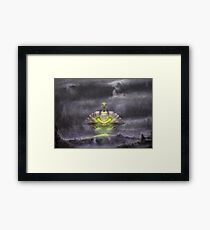 Electric Sky Framed Print