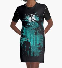 Looking at the stars Graphic T-Shirt Dress