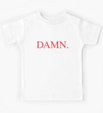 Damn Kendrick Lamar DAMN. Kids Tee