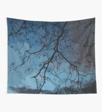 Bare Branches At Dusk Wall Tapestry