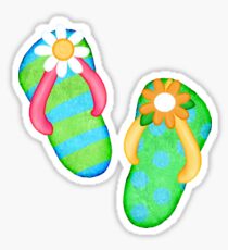 Flip Flop Frenzy Sticker