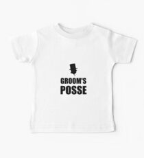 Grooms Posse Baby Tee