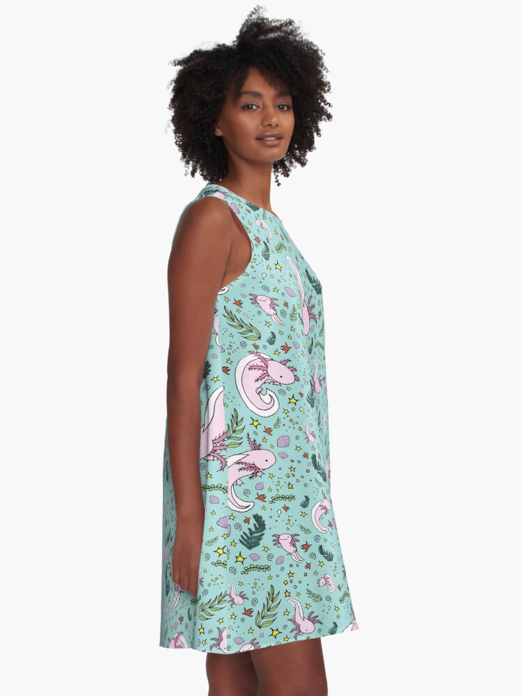 Alternate view of Axolotl A-Line Dress