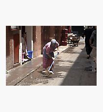 Sweeper Photographic Print