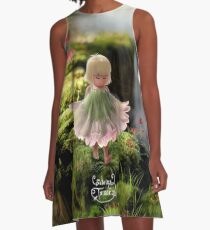 Waterfall A-Line Dress