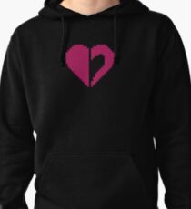 Homestuck - Heart 8-Bit Pullover Hoodie
