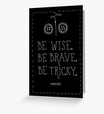 Coraline Greeting Card