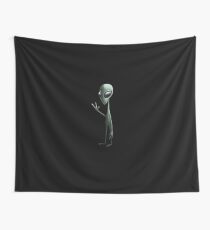 Left-Right : The Mansion // The Alien Wall Tapestry