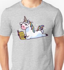 Unicorn Believe in Yourself Magically Fabulous II Slim Fit T-Shirt