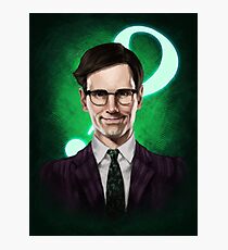 Edward Nygma Photographic Print