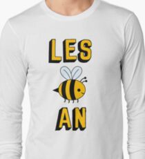 LES BEE AN LESBIAN Long Sleeve T-Shirt