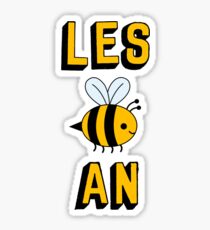 Pegatina LES BEE UN LESBIANO