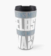 Be one with the wall Travel Mug