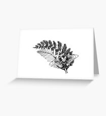 TLOU Part 2 Tattoo Greeting Card
