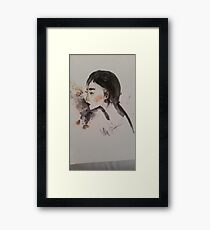 Ink Framed Print