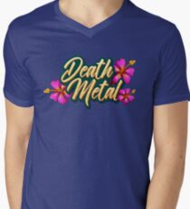 Death Metal Hawaii Men's V-Neck T-Shirt