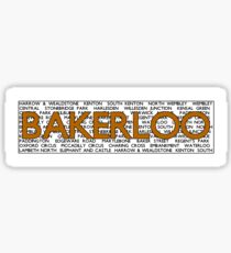 Bakerloo Line Sticker