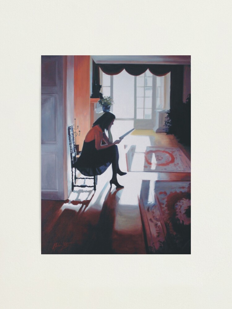 Alternate view of The Poem Photographic Print