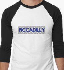 Piccadilly Line Men's Baseball ¾ T-Shirt
