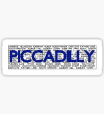 Piccadilly Line Sticker