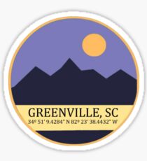 Greenville, SC Sticker