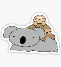 Koala and Sloths Sticker