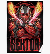 Sektor Mortal Kombat Poster
