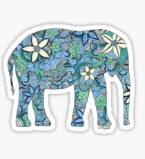 Paisley-Elefant Sticker