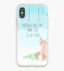 "I'll be there." iPhone Case