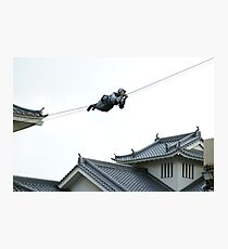 The Fake Stuntman Photographic Print