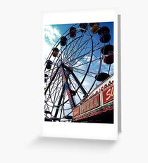 Pizza Wheel Greeting Card