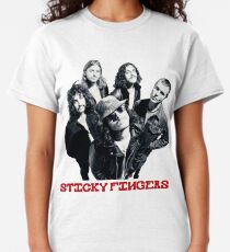 sticky fingers band shirt