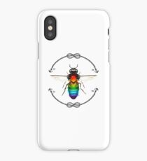 Rainbow Bee Rope iPhone Case