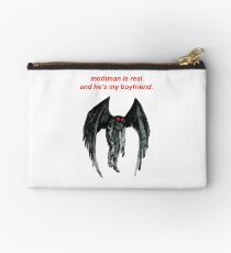 mothman is real and he's my boyfriend. Studio Pouch