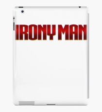 Irony Man iPad Case/Skin